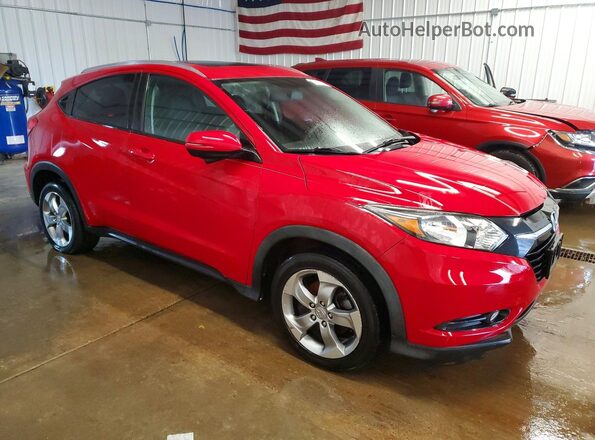 3CZRU6H79HM701431 2017 HONDA HR-V Red Vista frontal