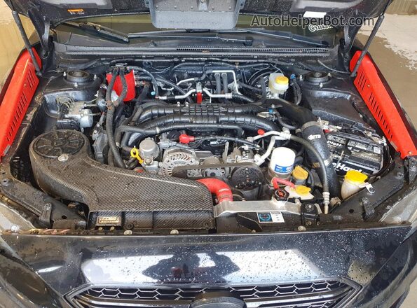 JF1VA1C60L9828595 2020 SUBARU WRX Черный Вид подкапотного пространства