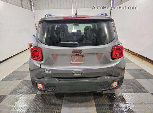 ZACNJAB11KPK14360 2019 JEEP RENEGADE Gray Front interior view