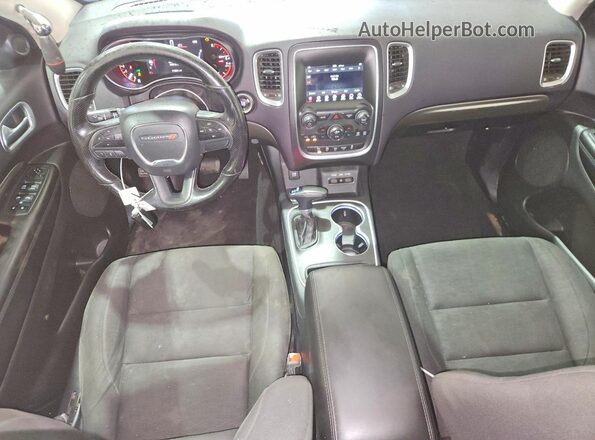 1C4RDJFG8KC827574 2019 DODGE DURANGO Белый Вид щитка приборов