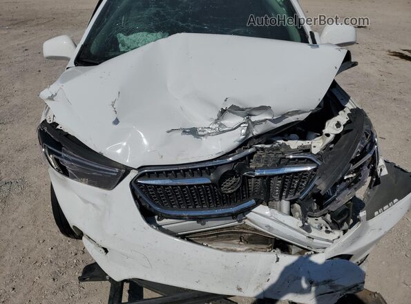 KL4CJASB4MB347799 2021 BUICK ENCORE White VIN კოდის სტიკერის ხედი