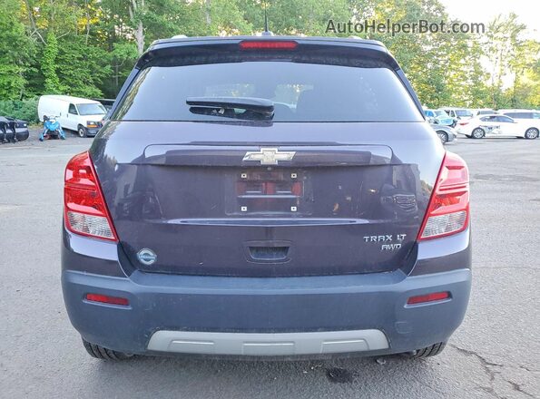 3GNCJPSB5GL140809 2016 CHEVROLET TRAX Charcoal Vista trasera