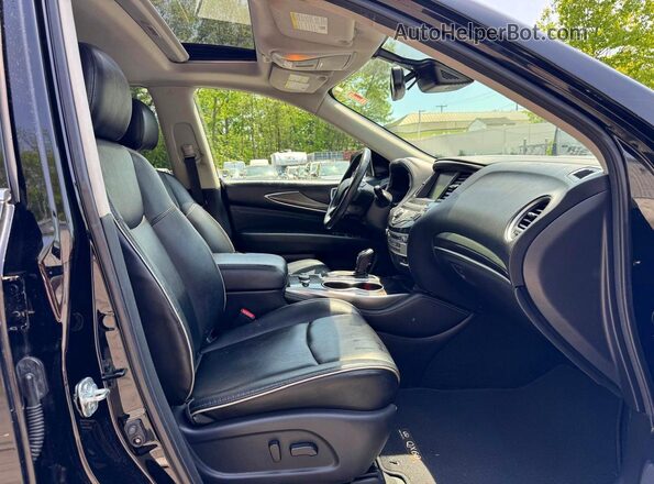5N1DL0MM9KC565978 2019 INFINITI QX60 Black Вид підкапотного простору