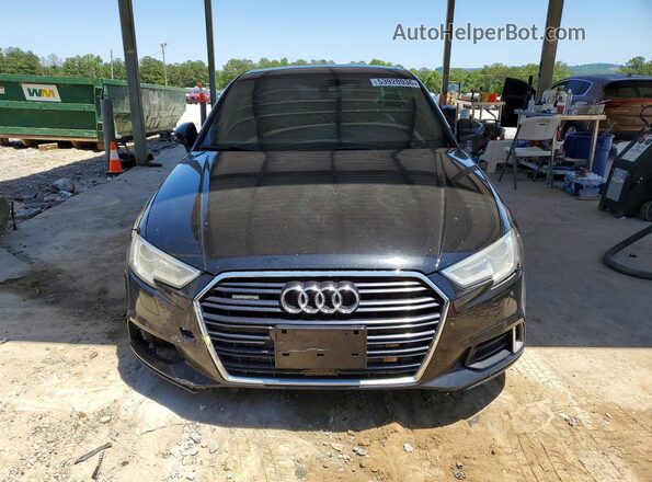 WAUB8GFF7H1031920 2017 AUDI A3 Black Вид ззаду