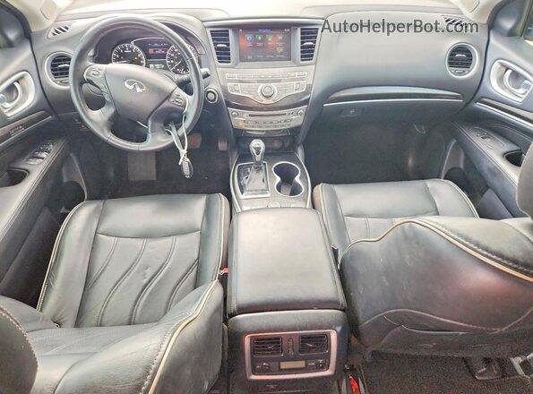 5N1DL0MN9HC555615 2017 INFINITI QX60 Серый Вид щитка приборов