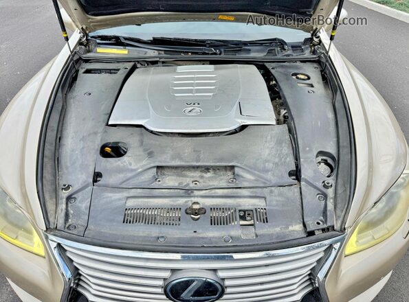 JTHBL5EF2H5143975 2017 LEXUS LS500 Золотой Вид панели приборов