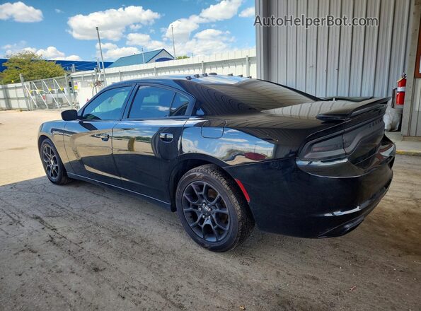 2C3CDXJGXGH181138 2016 DODGE CHARGER Черный Задняя правая четверть