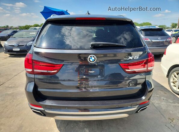 5UXKR0C54J0Y02637 2018 BMW X5 Серый Вид салона спереди