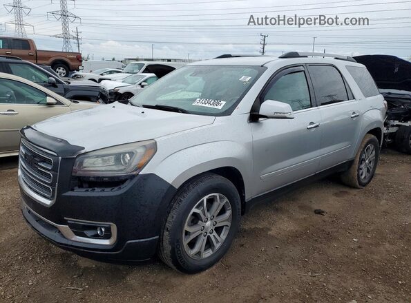 1GKKVSKD8GJ314087 2016 GMC ACADIA Серебряный Передняя левая четверть