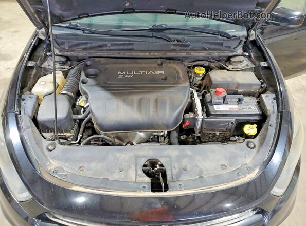 1C3CDFEB8GD644061 2016 DODGE DART Black Вид підкапотного простору