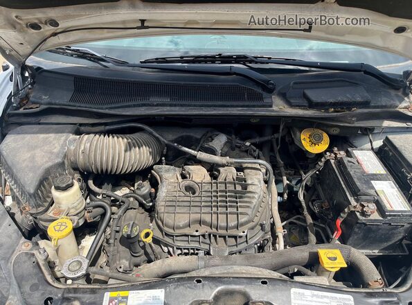2C4RDGBG3GR342217 2016 DODGE GRAND Белый Вид салона спереди