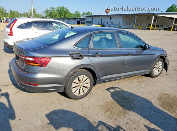 3VWC57BU3KM055126 2019 VOLKSWAGEN JETTA Серый Передняя правая четверть