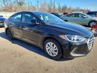 2018 Hyundai Elantra Se Черный vin: 5NPD74LF6JH234670