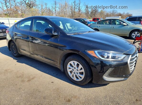 5NPD74LF6JH234670 2018 HYUNDAI ELANTRA Черный Передняя правая четверть