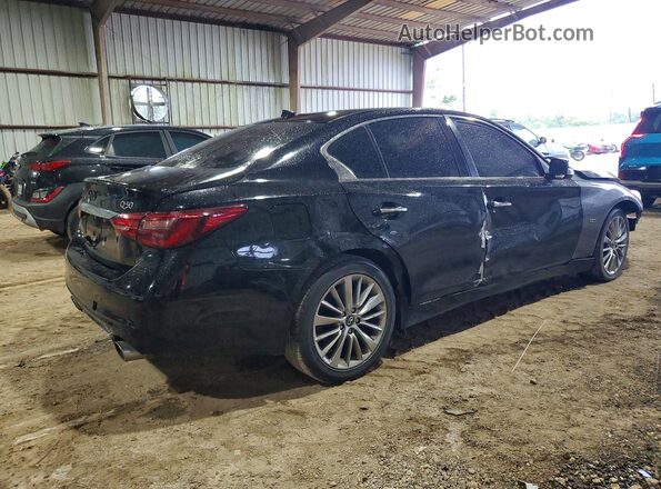 JN1EV7AR5LM254252 2020 INFINITI Q50 Черный Передняя правая четверть
