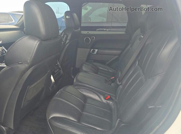 SALWR2FE6HA152488 2017 LAND ROVER RANGE Белый Вид салона спереди