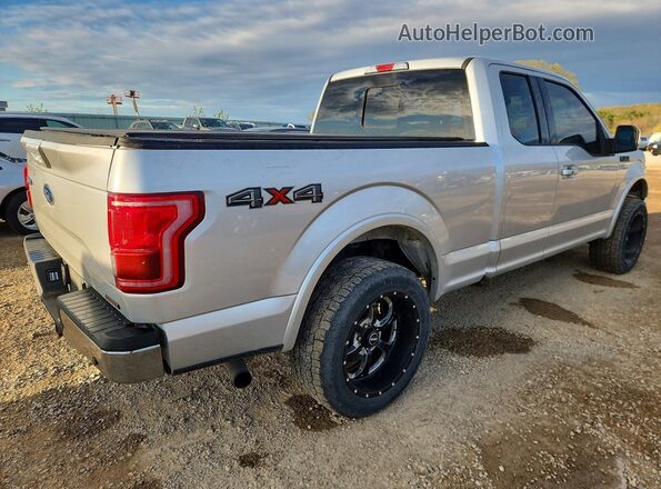 1FTEX1EP7GFB66715 2016 FORD F150 Silver Передня права чверть