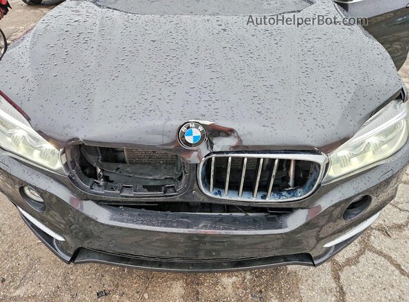5UXKR0C5XG0P30190 2016 BMW X5 Черный Вид наклейки с VIN-кодом