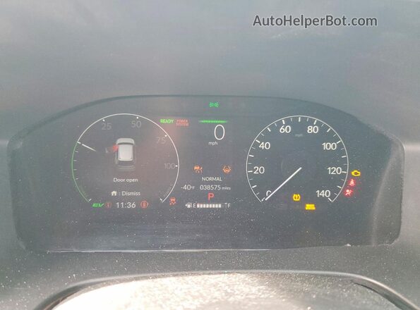 7FARS6H9XPE005844 2023 HONDA CRV Белый Вид задних сидений
