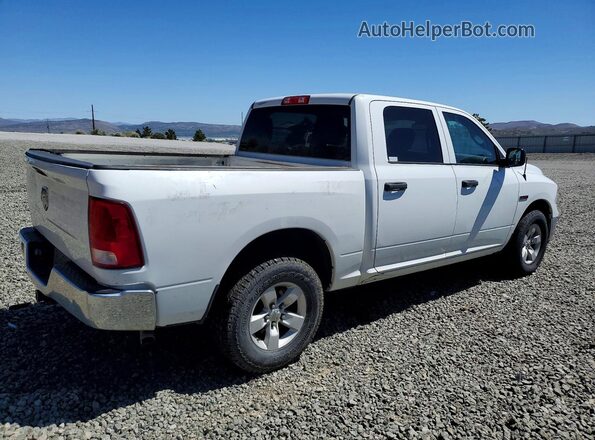1C6RR7KM4KS726528 2019 RAM 1500 Белый Передняя правая четверть