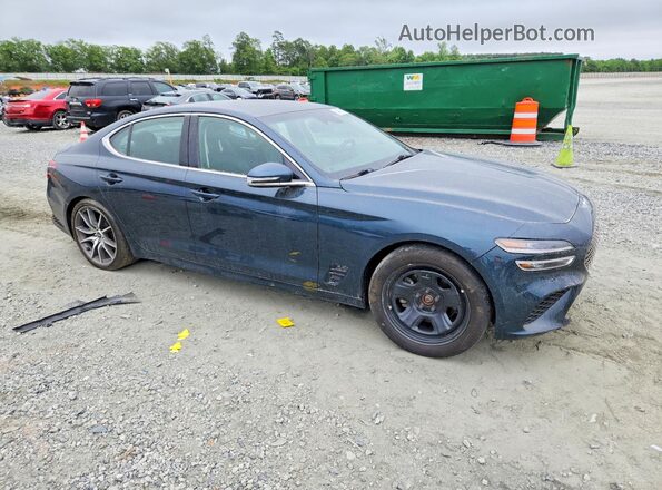KMTG34TAXPU123763 2023 GENESIS G70 Синий Вид спереди