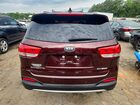 2017 Kia Sorento Ex Бордовый vin: 5XYPH4A17HG211823