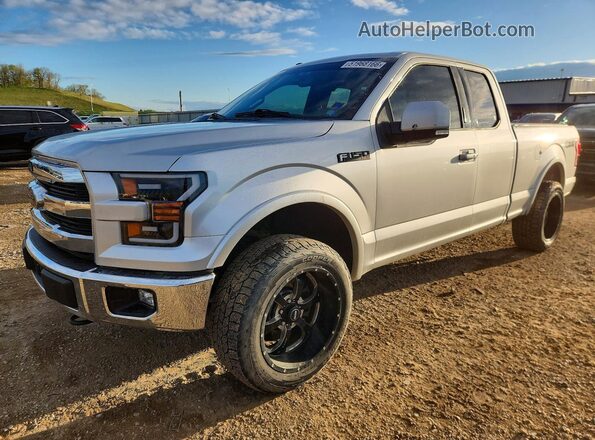 1FTEX1EP7GFB66715 2016 FORD F150 Silver Задня ліва чверть