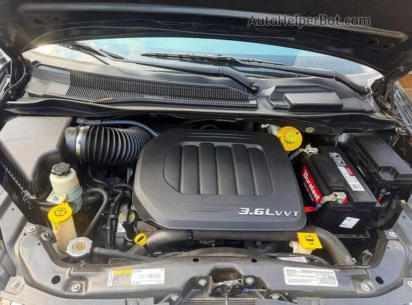 2C4RDGCG1JR207498 2018 DODGE GRAND Черный Вид панели приборов