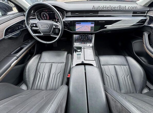 WAU8DAF85KN012304 2019 AUDI A8 Черный Вид задних сидений