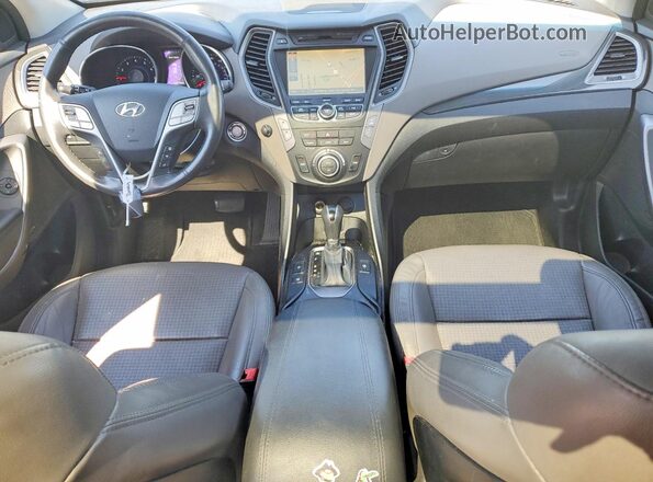 5XYZU3LB4GG374285 2016 HYUNDAI SANTA Black Vista del cuadro de instrumentos