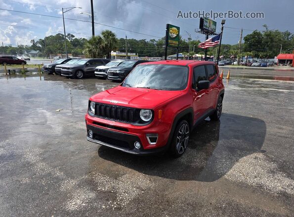 ZACNJCAB5MPM32715 2021 JEEP RENEGADE Red Trasero derecho