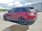 2016 Land Rover Range Rover Sport Hse Красный vin: SALWR2PF5GA653586