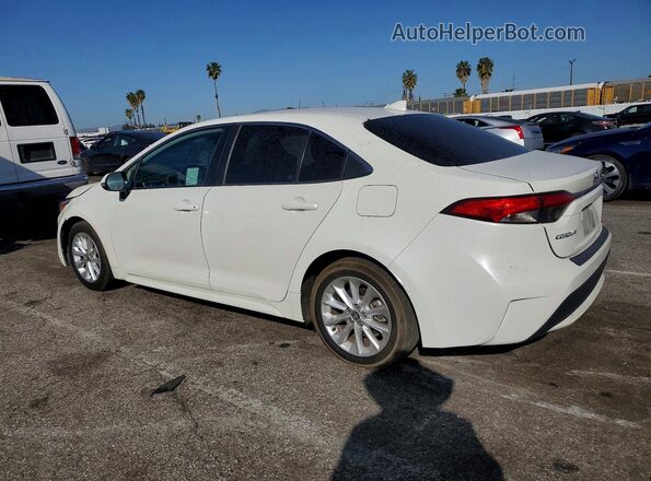 5YFFPMAE1MP146961 2021 TOYOTA COROLLA Белый Задняя левая четверть