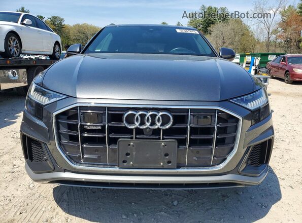WA1FVAF12LD009176 2020 AUDI Q8 Gray Вид ззаду