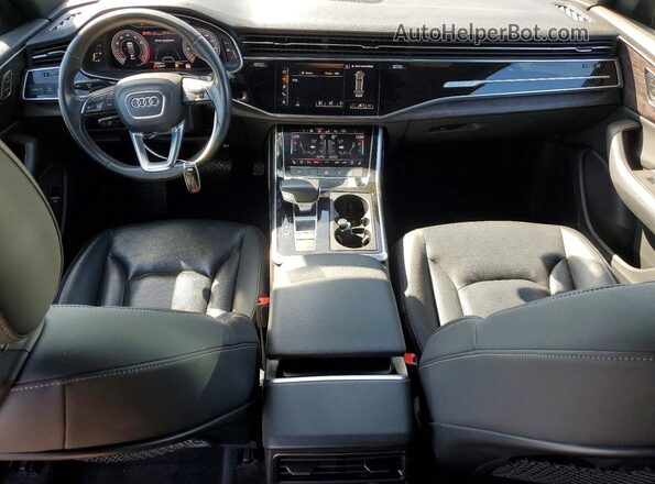 WA1EVAF12KD040521 2019 AUDI Q8 Black Instrument cluster view