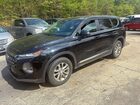 2019 Hyundai Santa Fe Se Черный vin: 5NMS2CAD6KH085144