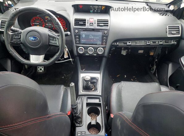 JF1VA1J62H9807953 2017 SUBARU WRX Charcoal Instrument cluster view