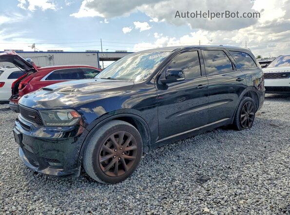 1C4SDHCT9JC261662 2018 DODGE DURANGO Черный Передняя левая четверть
