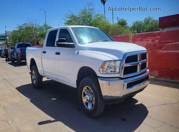 3C6UR5CJ2GG192317 2016 RAM 2500 Белый Задняя левая четверть