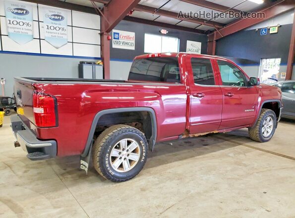 1GTV2MEC5HZ141860 2017 GMC SIERRA Красный Задняя правая четверть