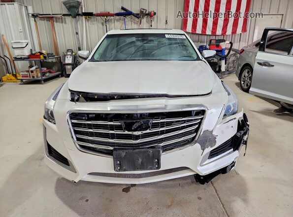 1G6AR5SX2H0141779 2017 CADILLAC CTS Белый Вид сзади