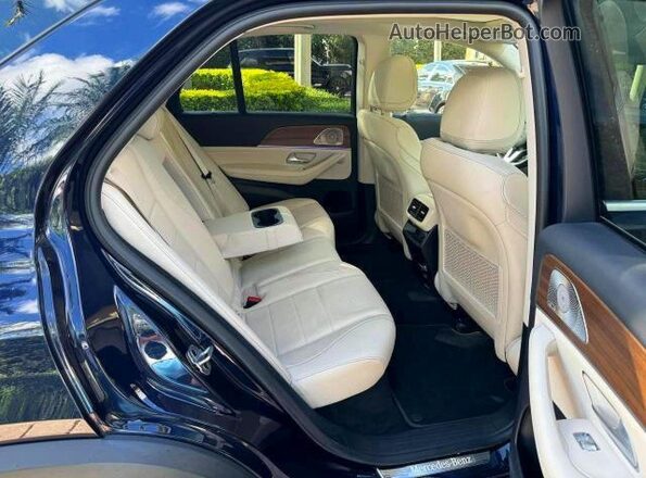4JGFB4JB5NA765004 2022 MERCEDES-BENZ GLE Blue Вид підкапотного простору