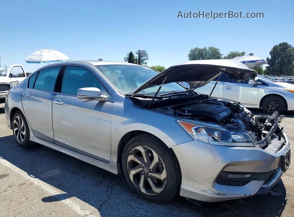 1HGCR3F80HA016269 2017 HONDA ACCORD Silver Vista frontal