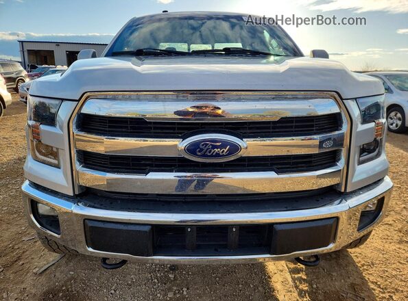 1FTEX1EP7GFB66715 2016 FORD F150 Silver Вид ззаду