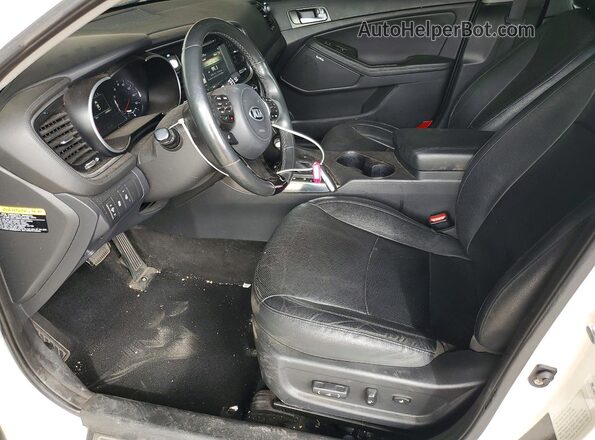 KNAGN4AD2G5099021 2016 KIA OPTIMA Белый Вид панели приборов
