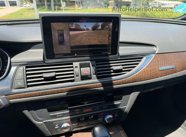 WAUJGAFCXGN100544 2016 AUDI A6 Серый Вид подкапотного пространства