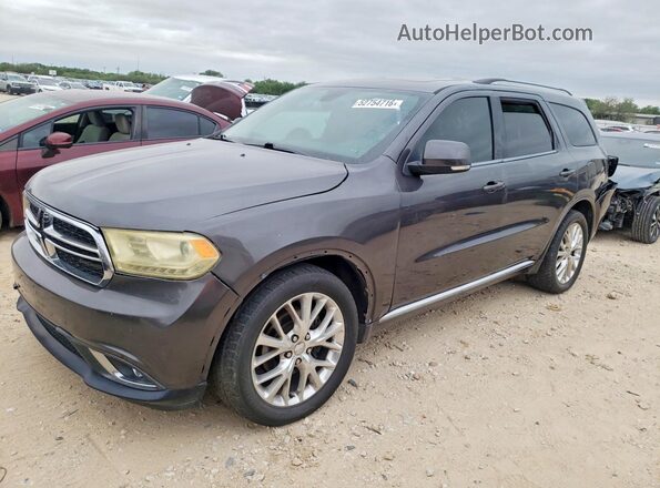 1C4RDHDG8GC402942 2016 DODGE DURANGO Серый Передняя левая четверть