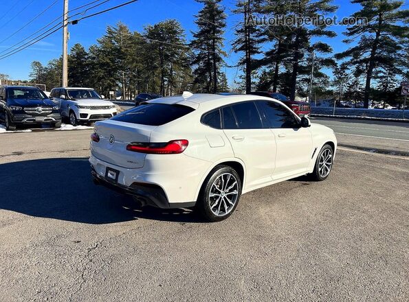 5UX2V1C08M9G98579 2021 BMW X4 Белый Вид спереди