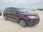 2018 Ford Explorer Xlt Бордовый vin: 1FM5K7DH3JGA80777