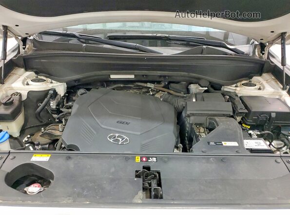 KM8R4DHE8MU187386 2021 HYUNDAI PALISADE Белый Вид наклейки с VIN-кодом
